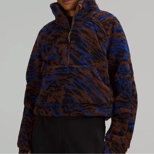 Lululemon Scuba Oversized Fleece Funnel Neck Jacq M/L - NWT